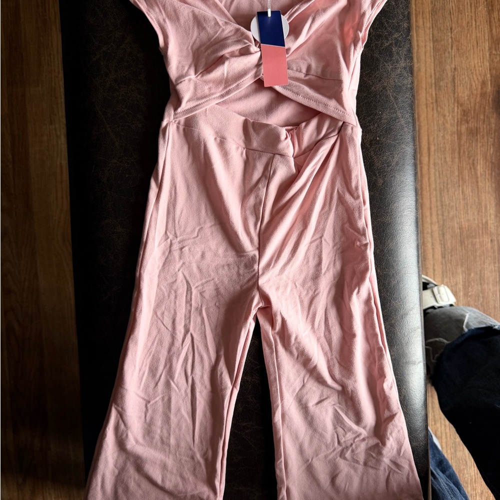 Pink Kids One Piece Bodysuit